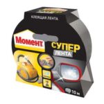 Лента Клеящая Супер Момент (10м) серебряная 1760304