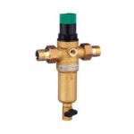 Фильтр HoneyWell BRAUKMANN FK06 1/2" AAM mini для ГОРЯЧЕЙ воды с редуктором давления 100мкм