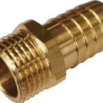 2600D9H042000H Штуцер 1/2" - 20  ЛАТУНЬ   GF ИТАЛИЯ