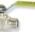 Кран газ 1/2" г/ш, ручка "FUTURGAS" (BUGATTI, Tiemme)