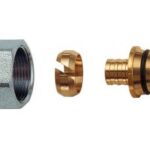 Концевик 16х2.2 для сшит.полиэт. труб 16 (М24х19) FAR (FC 6052 58173)