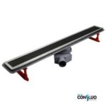 Желоб водоотводящий Pestan Confluo Premium Black Glass Line 550
