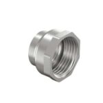 Муфта перех. 3/4"х1/2" латунь никель "LD Pride"