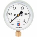 Манометр ТМ-510P.00 100/6 (1/2", 0-6 бар, 1,5) M2 радиальный Росма (00000006817)