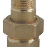 Американка прямая латунная 3/4" Imperial