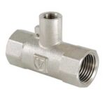 Тройник под датчик теплосчётчика, 1/2"х M10 х1/2" вн.-вн.-вн. (VTr.250.N.0004)
