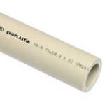 Труба PN 20/75*12,5 "EKOPLASTIK" (STR075P20X)