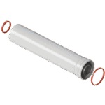 Удлинитель KRATS D 60/100 L-500 мм Y-050M