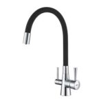 Смеситель для кухни LEMARK Comfort LM3075BN-Black с подключением к фильтру с питьевой водой