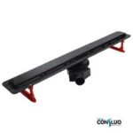 Желоб водоотводящий Pestan Confluo Frameless Line 550 Black Glass